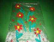 نقاشی روی کیسه پلاستیک