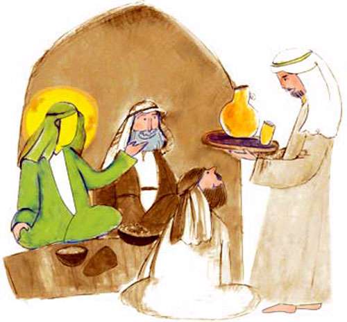 امام مهربان و مظلوم