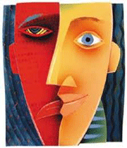 نقاب دیگر بودن