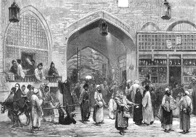گذری در طهران قدیم