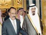 علی عبدالله صالح و ملک عبدالله