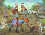 یکی هم برد سوی رستم نشان
