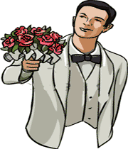 شاخه گلی برای عروس