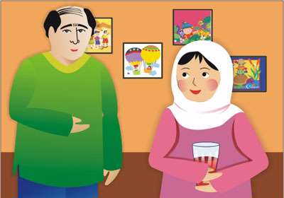 خانم دکتر و یهعالمه شیطونی