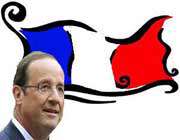 فرانس منتخب صدر فرانسوا اولينڈ کے خلاف مظاہرہ