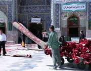 نماز عید فطر در حرم رضوی نماز عید فطر در حرم رضوی