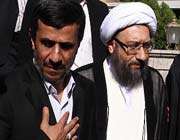 احمدی نژاد و لاریجانی