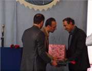 برگزاری مراسم تودیع و معارفه مدیر جدید دبیرستان شاهد شهید کلهر شهرستان شهریار