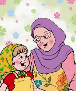 من و مامان