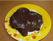 خوراک جگر با مرغ