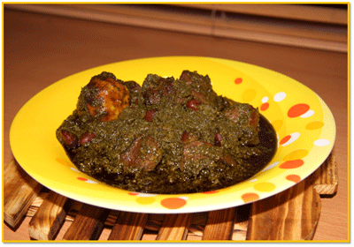 خورش قورمه سبزی