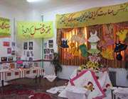 برپایی نمایشگاه مشاغل در هنرستان الزهرا مهریز استان یزد