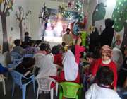 مهد کودکی درون مسجد!
