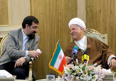 محسن رضایی و هاشمی