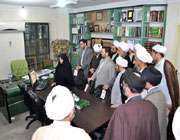 حضور كارشناس فرهنگی اداره تبلیغات اسلامی خان به بین در جلسه آموزشی سایت تبیان