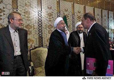 روحانی و لاریجانی