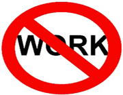 کار کردن ممنوع