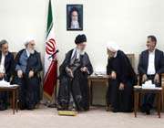 روحانی و رهبر