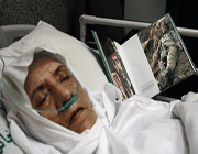 مادر شهید حاج امینی هم پرکشید