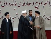 مراسم تودیع و معارفه حجتالاسلام والمسلمین محمدعلی شهیدیمحلاتی