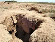 بنای باستانی تپه زاغه دشت قزوین