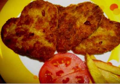 تهیهی کتلت گوشت کوبیده