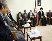دیدار رهبری با اعضای شورای عالی انقلاب اسلامی