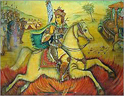 نقاشی قهوه خانه