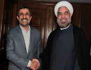 روحانی و احمدی نژاد