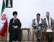 دیدار رهبر انقلاب با مسئولان راهیان نور