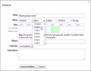 دعوتنامهها در جیمیل