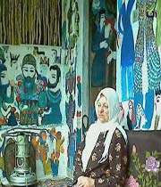 مکرمه، نقاش بی سواد