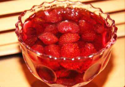 مربای توت فرنگی