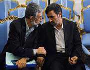 حدادعادل و احمدی نژاد