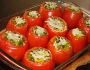 آشنایی با روش تهیه دلمه گوجهفرنگی با مایه شبت باقلا