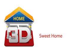 نرم افزار طراحی دکوراسیون سه بعدی sweet home 3d v4.4