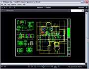 نرم افزار مشاهده نقشه های اتوکد ( dwg, dxf, dwf ) با free dwg viewer 7.2.0.76