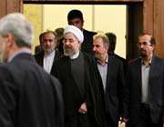 روحانی در دانشگاه تهران