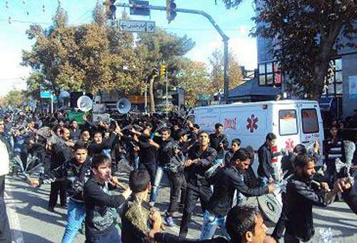 اورژانس و عزاداران حسینی