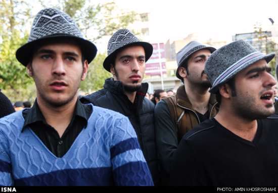 مراسم تشییع مرحوم مرتضی پاشایی