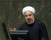 روحانی در مجلس