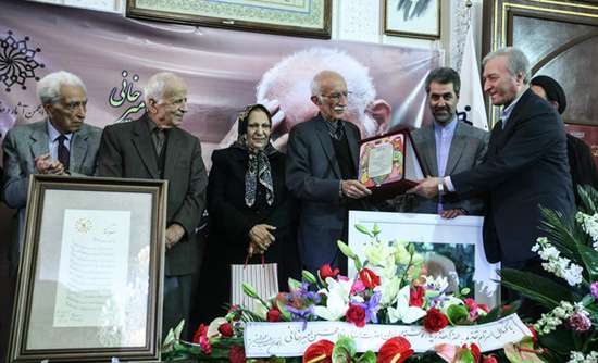 مراسم نکوداشت، غلامحسین امیرخانی ،استاد خوشنویس،