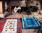 حیاط خانه