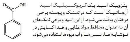 مقایسه ی قدرت اسیدی در کربوکسیلیک اسیدها