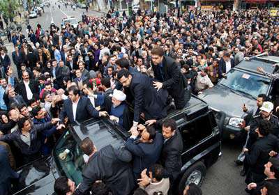 روحانی در گیلان