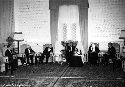 محمدرضا شاه در عربستان