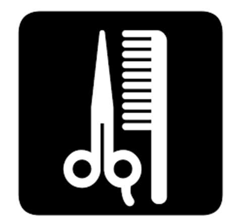 قیچی وشانه آرایشگری