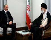 دیدار پوتین با رهبری