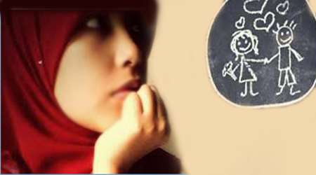دختر و فکر به ازدواج