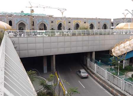 مدرن گرایی در اطراف حرم رضوی
